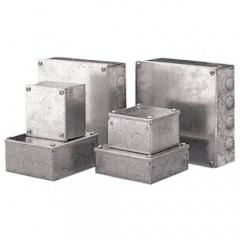 3" x 3" x 2" Adaptable Box - Galvanised